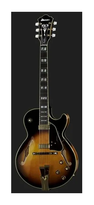 Ibanez GB10-BS, perfil lateral del cuerpo