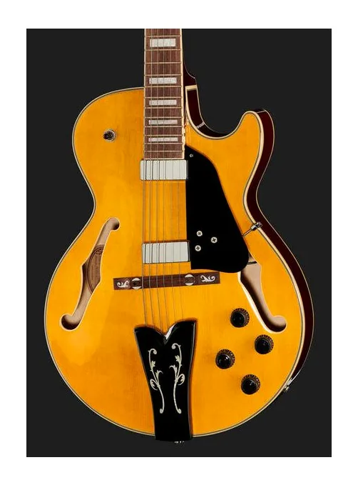 Ibanez GB10EM-AA, curvas del cuerpo vistas desde arriba
