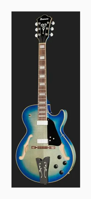 Ibanez GB10EM-JBB, selector de pastillas y jack de salida