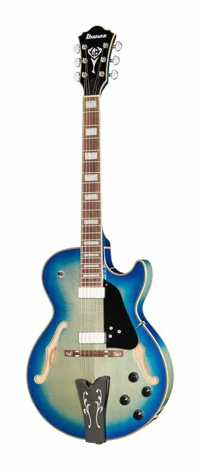 Ibanez GB10EM-JBB en primer plano frontal