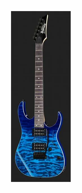 Ibanez GRG120QASP-BGD, perfil lateral del cuerpo