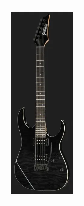Ibanez GRG120QASP-BKG, puente y clavijeros de afinación