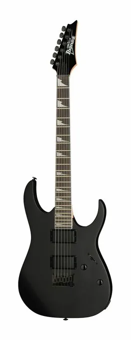 Ibanez GRG121DX-BKF fotografiado de frente