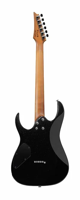 Ibanez GRG121SP-BKN, pala con clavijeros y logotipo