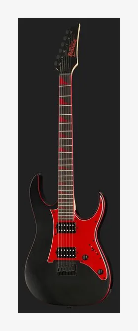 Ibanez GRG131DX-BKF, perfil lateral del cuerpo