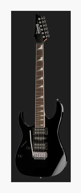 Ibanez GRG170DXL-BKN Lefthand, perfil lateral del cuerpo