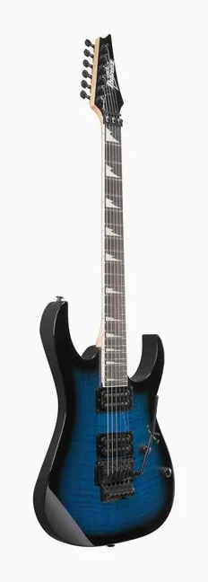 Ibanez GRG320FA-TBS, perfil lateral del cuerpo