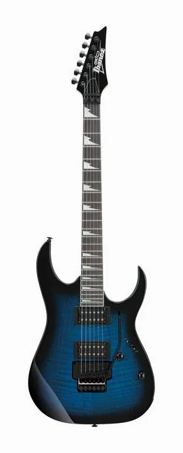 Ibanez GRG320FA-TBS en primer plano frontal