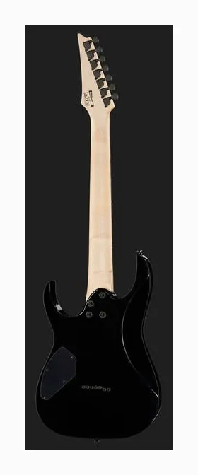Ibanez GRG7221QA-TKS, mástil y diapasón vistos de lado