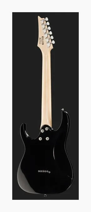 Ibanez GRGM21-BKN E-Guitar Mic, puente y clavijeros de afinación