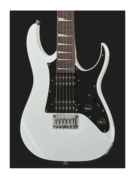 Ibanez GRGM21-WH E-Guitar Micro, pastillas y mandos de control