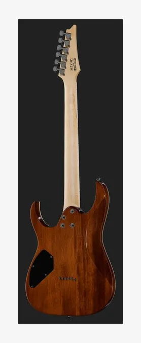 Ibanez GRGR221PA-AQB, mástil y diapasón vistos de lado