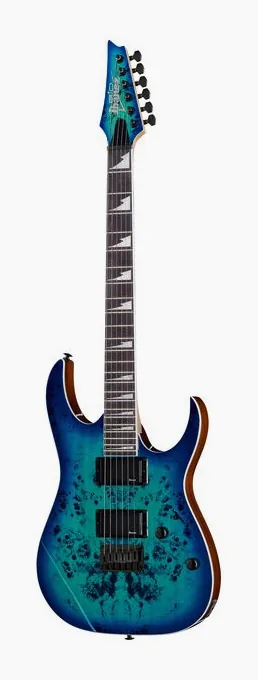 Ibanez GRGR221PA-AQB visto de frente