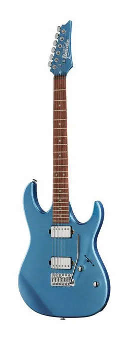 Ibanez GRX120SP-MLM fotografiado de frente