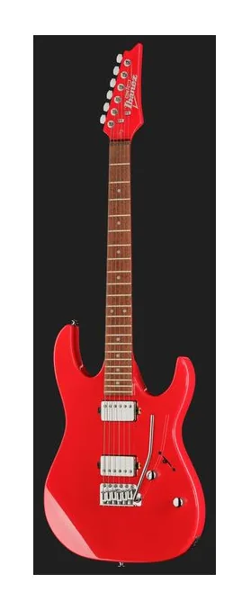Ibanez GRX120SP-VRD, pala con clavijeros y logotipo