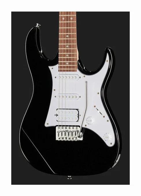 Ibanez GRX40-BKN, pastillas y mandos de control