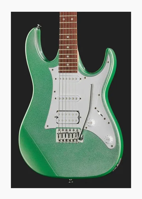 Ibanez GRX40-MGN, cuerpo y acabado en primer plano