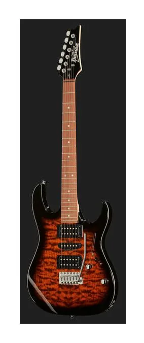 Ibanez GRX70QA-SB GIO, puente y clavijeros de afinación