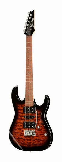 Ibanez GRX70QA-SB GIO fotografiado de frente