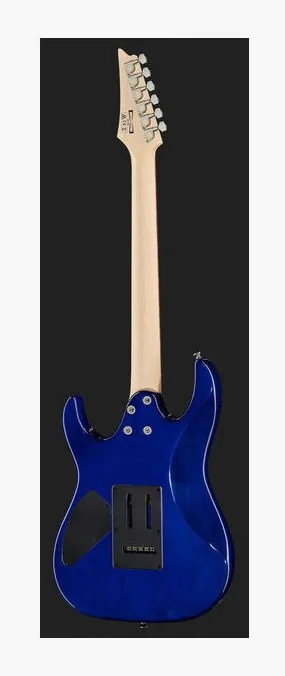 Ibanez GRX70QA-TBB GIO, curvas del cuerpo vistas desde arriba