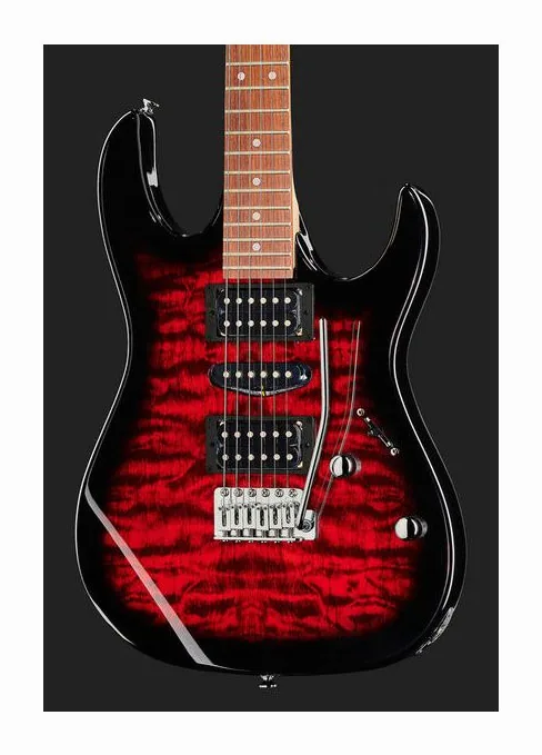 Ibanez GRX70QA-TRB GIO, perfil lateral del cuerpo