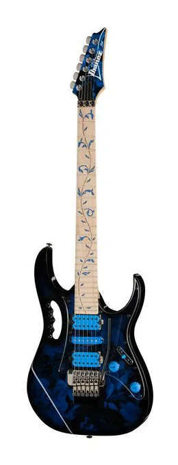 Ibanez JEM77P-BFP visto de frente