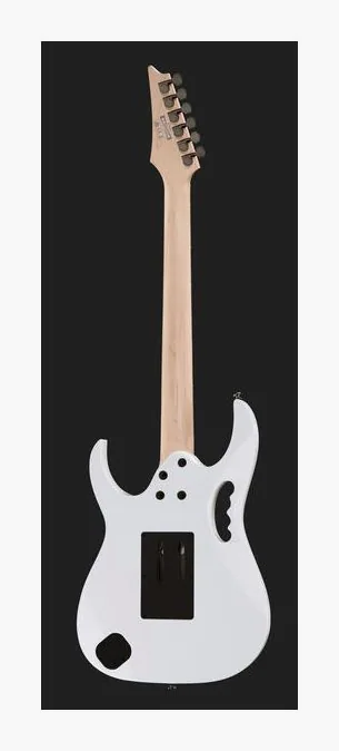 Ibanez JEMJR-WH, pala con clavijeros y logotipo