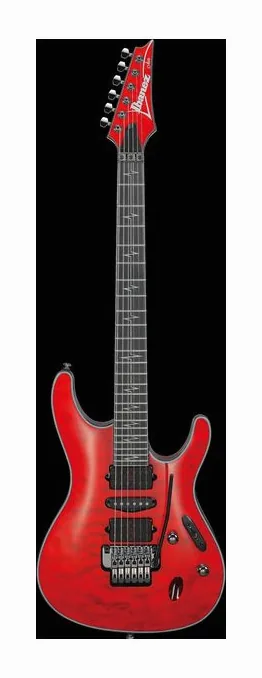 Ibanez JIVA10R-TRC, cuerpo y acabado en primer plano