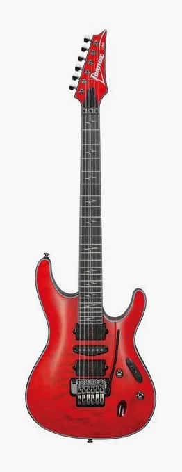 Ibanez JIVA10R-TRC encuadrado de frente sobre fondo neutro