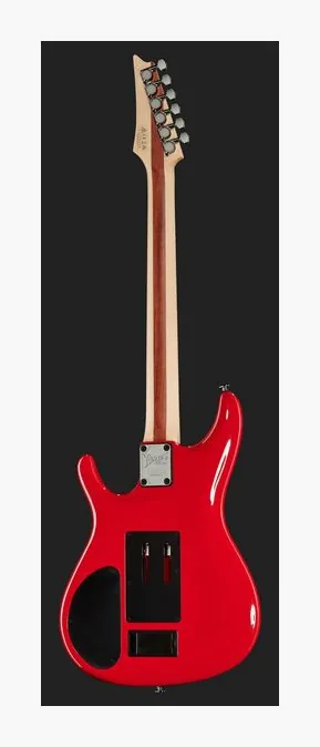 Ibanez JS2480-MCR Joe Satriani, vista trasera del cuerpo