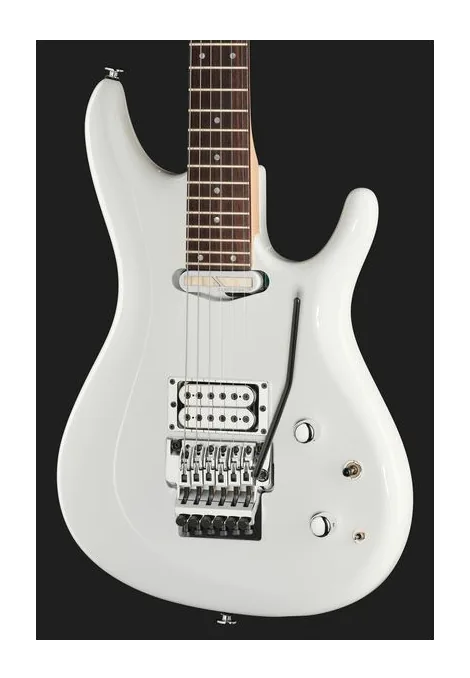 Ibanez JS2480-WH, mástil y diapasón vistos de lado