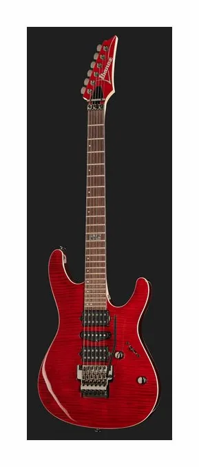 Ibanez KIKO100-TRR, cuerpo y acabado en primer plano