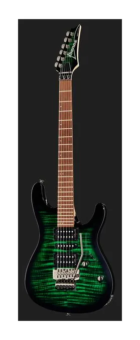 Ibanez KIKOSP3-TEB, cuerpo y acabado en primer plano