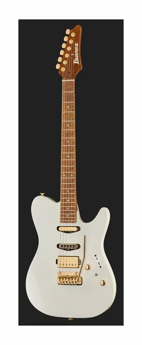 Ibanez LB1-WH Lari Basilio, selector de pastillas y jack de salida