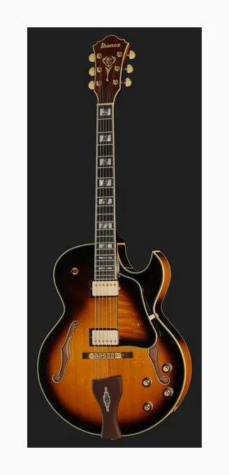 Ibanez LGB30-VYS, pastillas y mandos de control