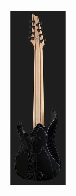 Ibanez M80M Meshuggah, cuerpo y acabado en primer plano
