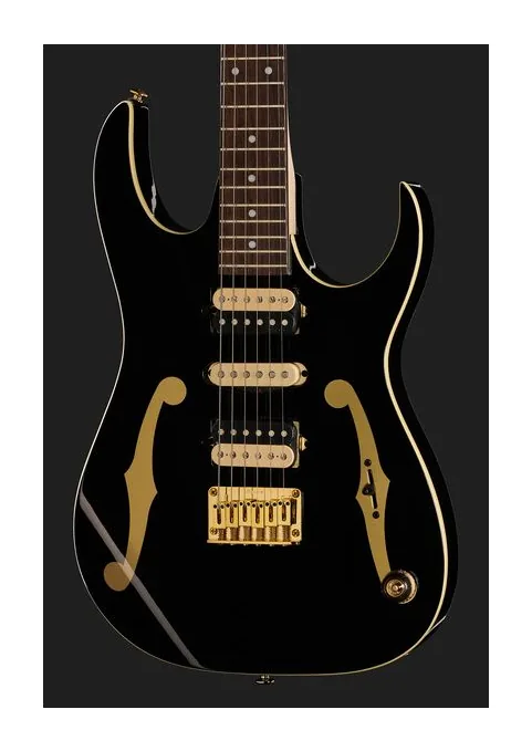 Ibanez PGM50-BK, cuerpo y acabado en primer plano