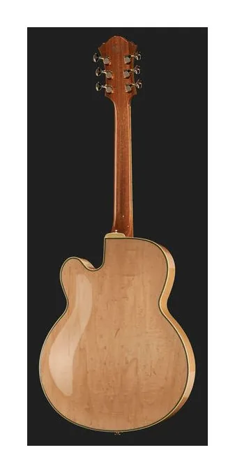 Ibanez PM200-NT Pat Metheny, curvas del cuerpo vistas desde arriba