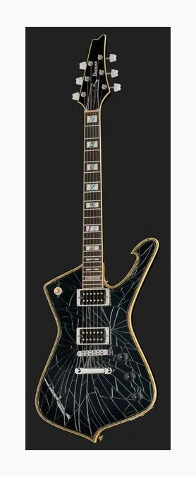Ibanez PS3CM, selector de pastillas y jack de salida