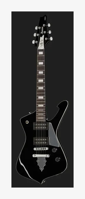 Ibanez PSM10-BKPaul Stanley Sign., selector de pastillas y jack de salida