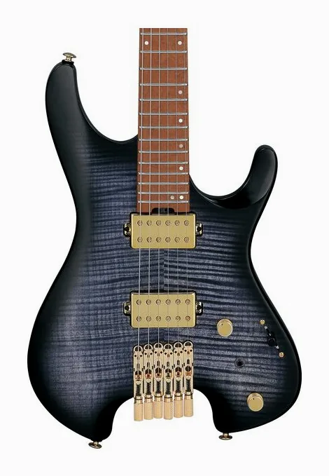 Ibanez Q52FMG-DRL, vista trasera del cuerpo