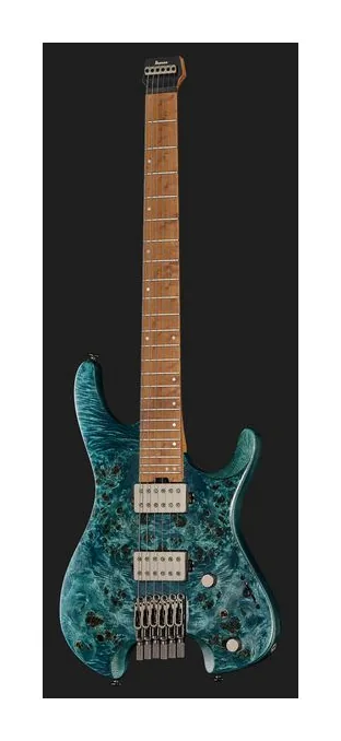 Ibanez Q52PB-COL, mástil y diapasón vistos de lado
