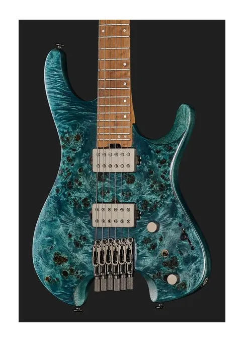 Ibanez Q52PB-COL, perfil lateral del cuerpo