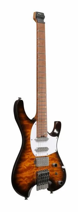 Ibanez Q54WQM-DEL, curvas del cuerpo vistas desde arriba