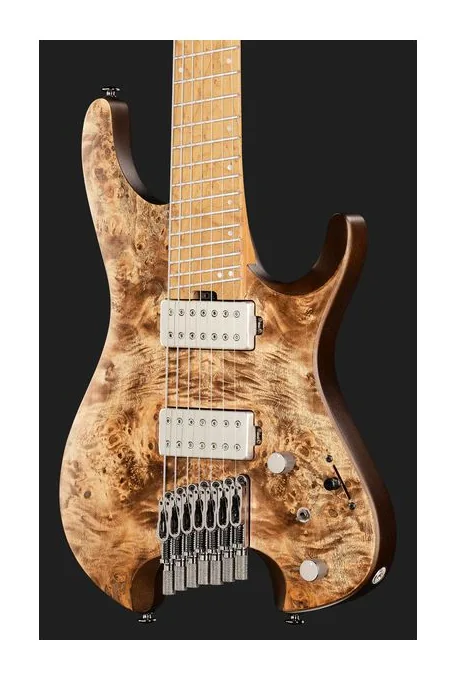 Ibanez QX527PB-ABS, curvas del cuerpo vistas desde arriba