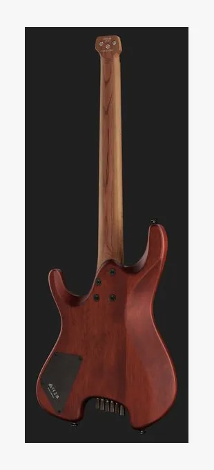 Ibanez QX54QM-BSM, vista trasera del cuerpo