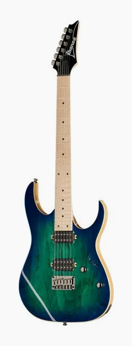 Ibanez RG421AHM-BMT fotografiado de frente