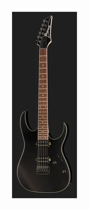 Ibanez RG421EX-BKF, cuerpo y acabado en primer plano