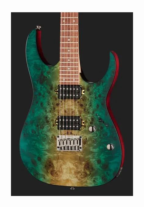 Ibanez RG421PB-CHF, mástil y diapasón vistos de lado