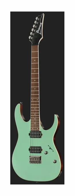 Ibanez RG421S-SEM, curvas del cuerpo vistas desde arriba